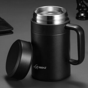 GIANXI 420ml Stainless Steel Vacuum Flask - 6-24 Hours Insulation